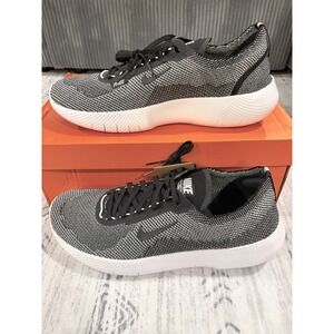 Nike Free 2025 Flyknit Running Shoes Black White Mens Size 13 NEW with box